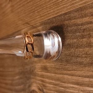 4/25 Size 8 Cute Gold Detailed Ring